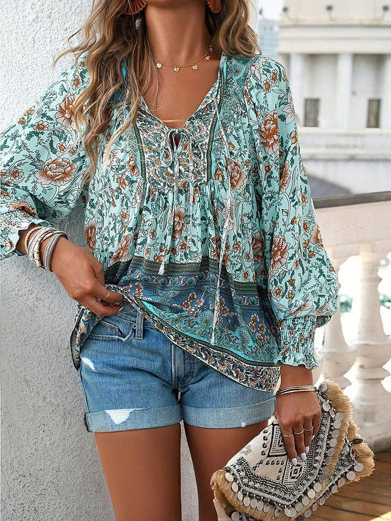 Luma | Summer Floral Top