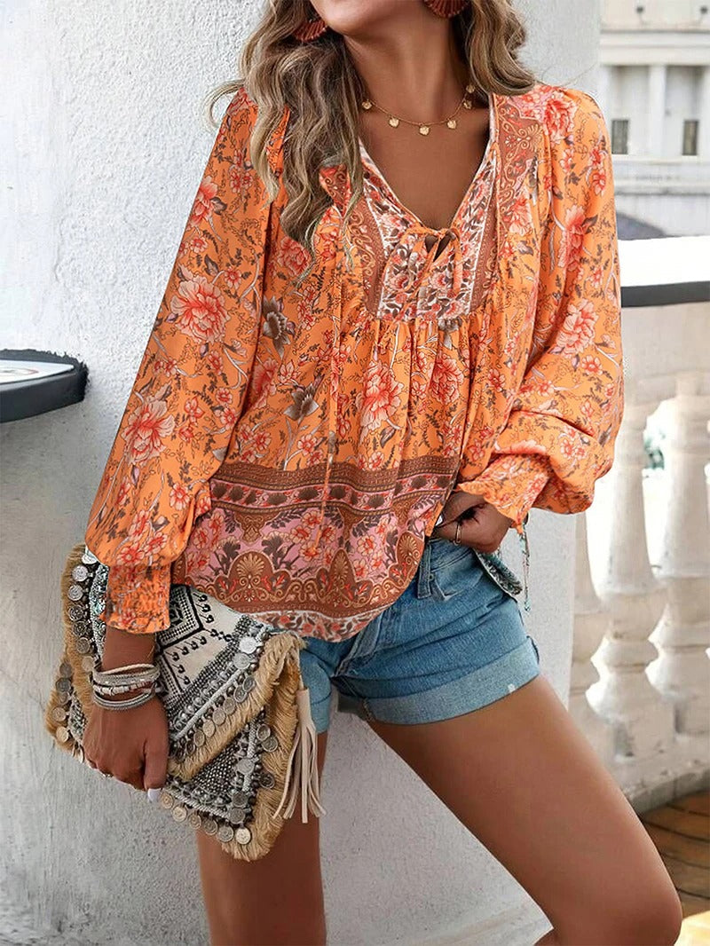 Luma | Summer Floral Top
