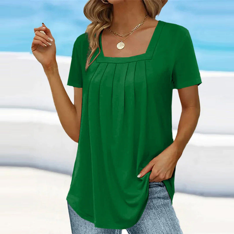 Sabryn | Elegant Pleated Blouse