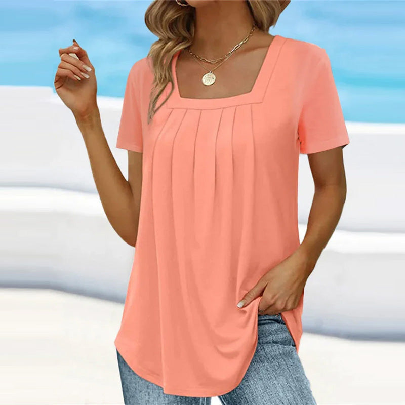 Sabryn | Elegant Pleated Blouse
