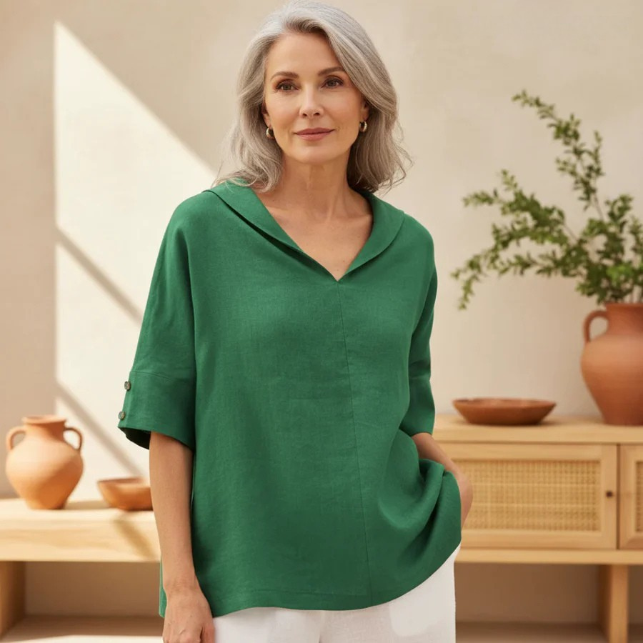 Mireina | Casual Loose-Fit Blouse