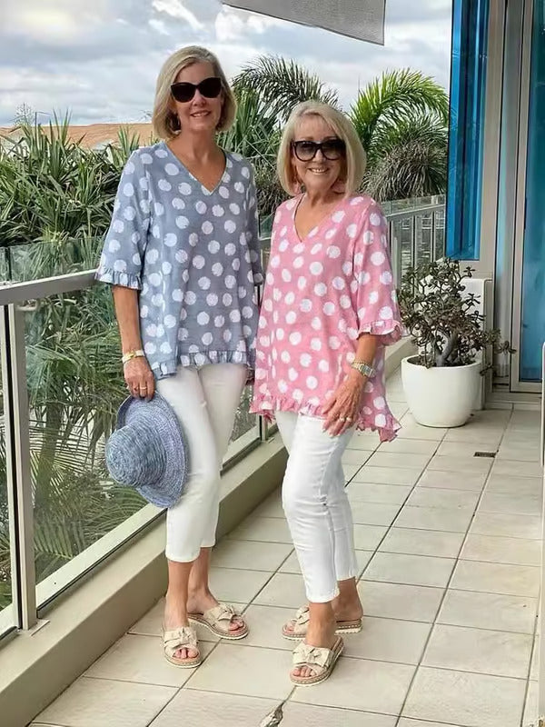 Bloomie | Stylish V-Neck Blouse