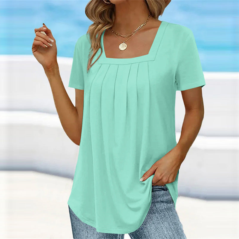 Sabryn | Elegant Pleated Blouse