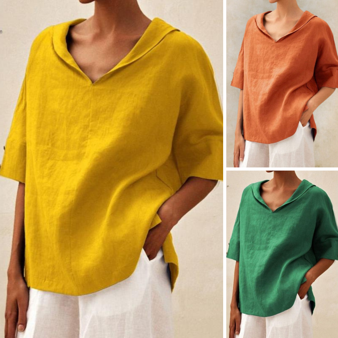 Mireina | Casual Loose-Fit Blouse