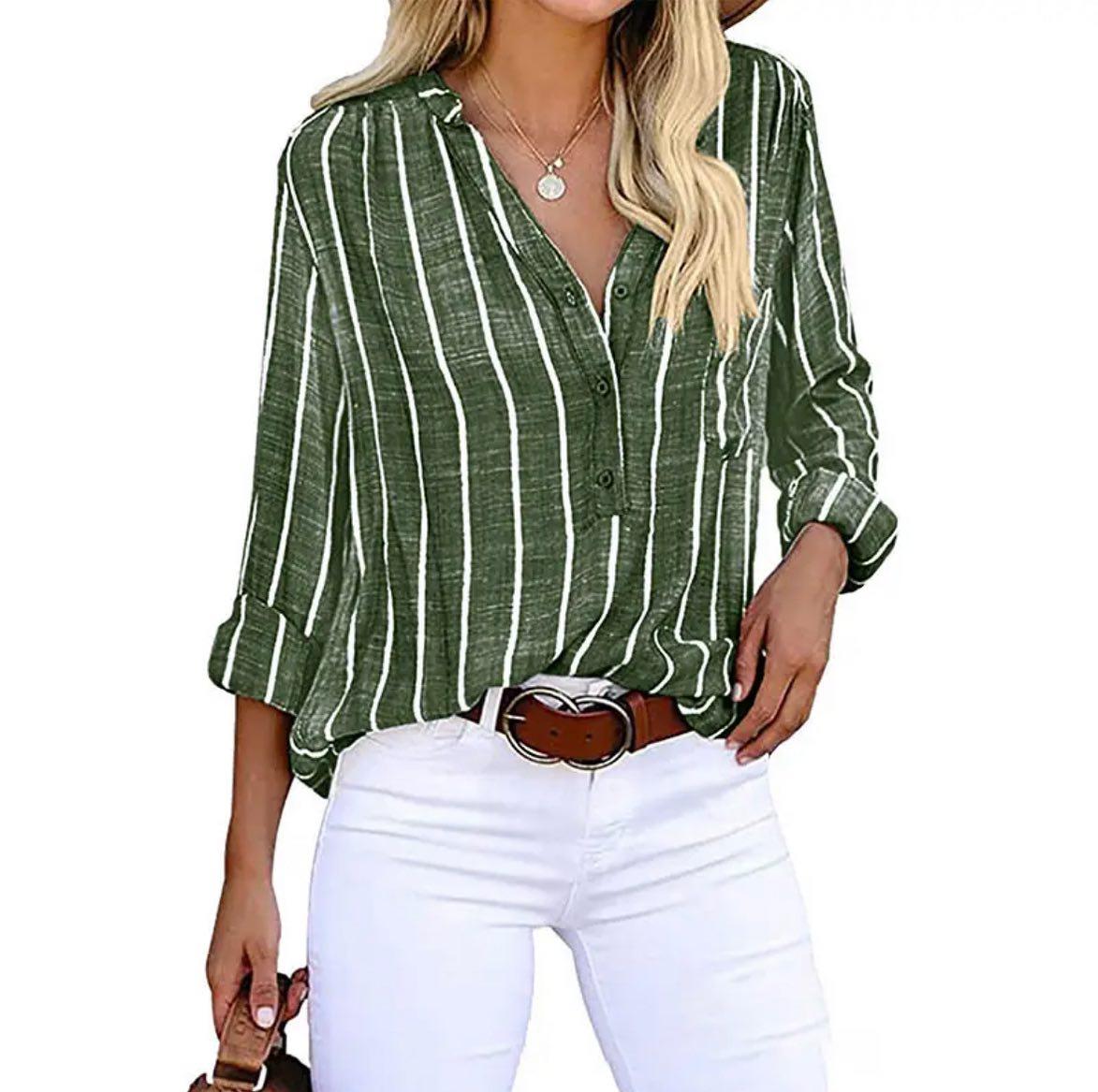 Lavendria | Striped Casual Blouse