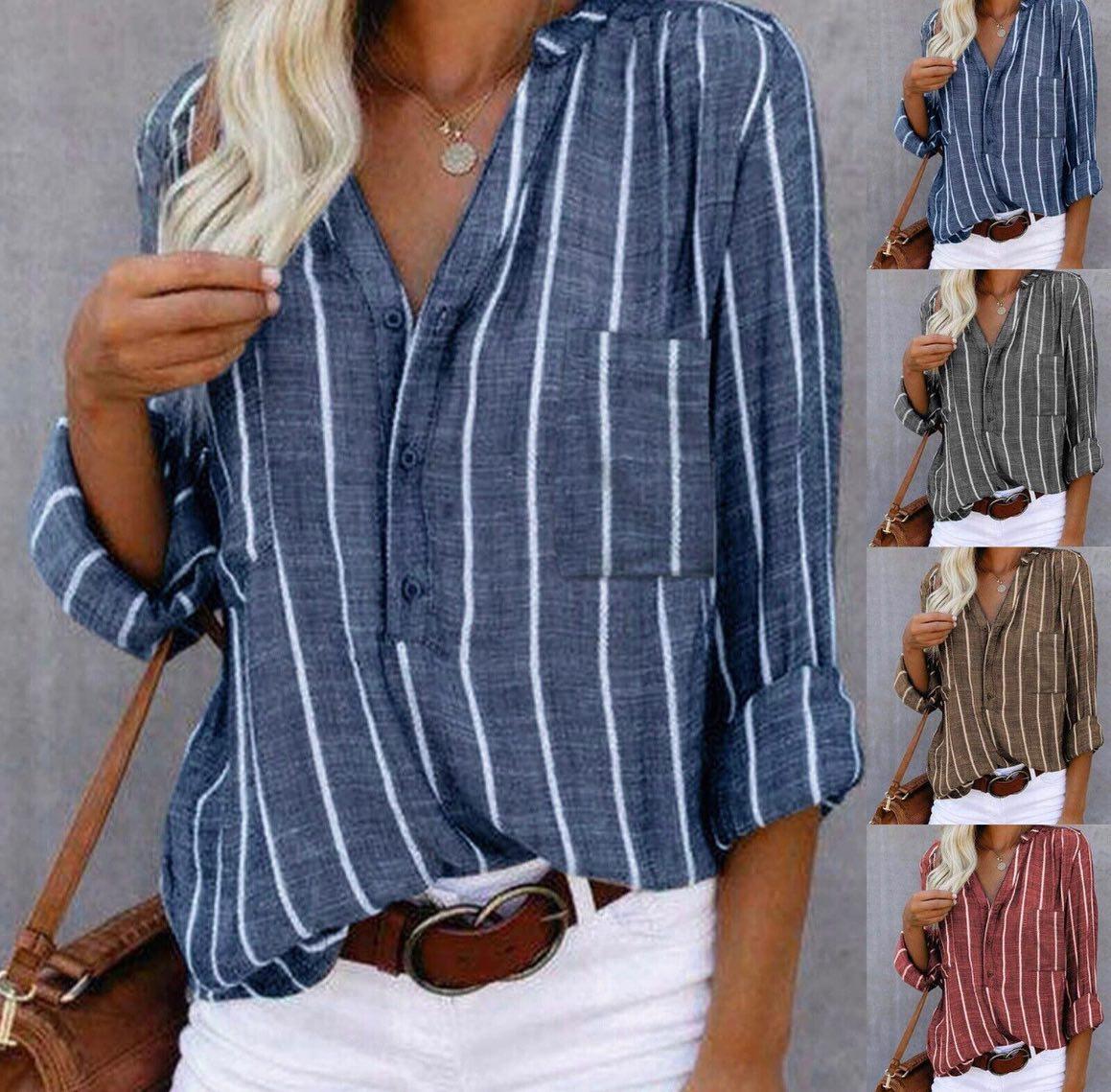 Lavendria | Striped Casual Blouse