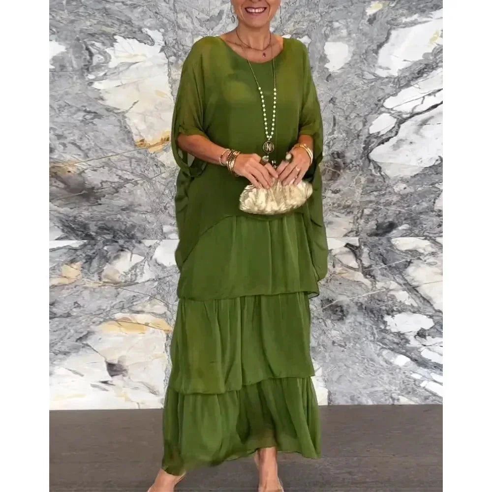 Susan | Long and Flowing Elegant Dress