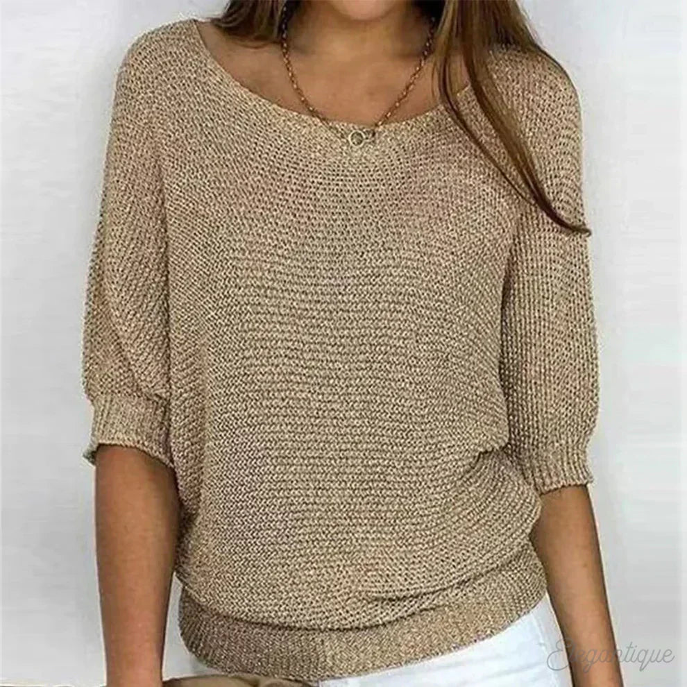 Zaphina | Relaxed Knit Top
